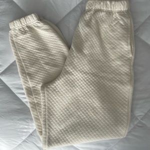 Garage Cream Joggers